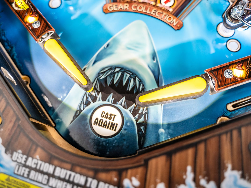 Jaws Pinball Machine Premium Edition by STERN Pinball For Sale UK.